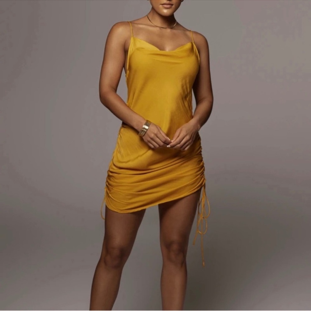 ADJUSTABLE SLIP DRESS - Picture 3 of 6